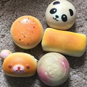 5 kinda defectived squishy‘s